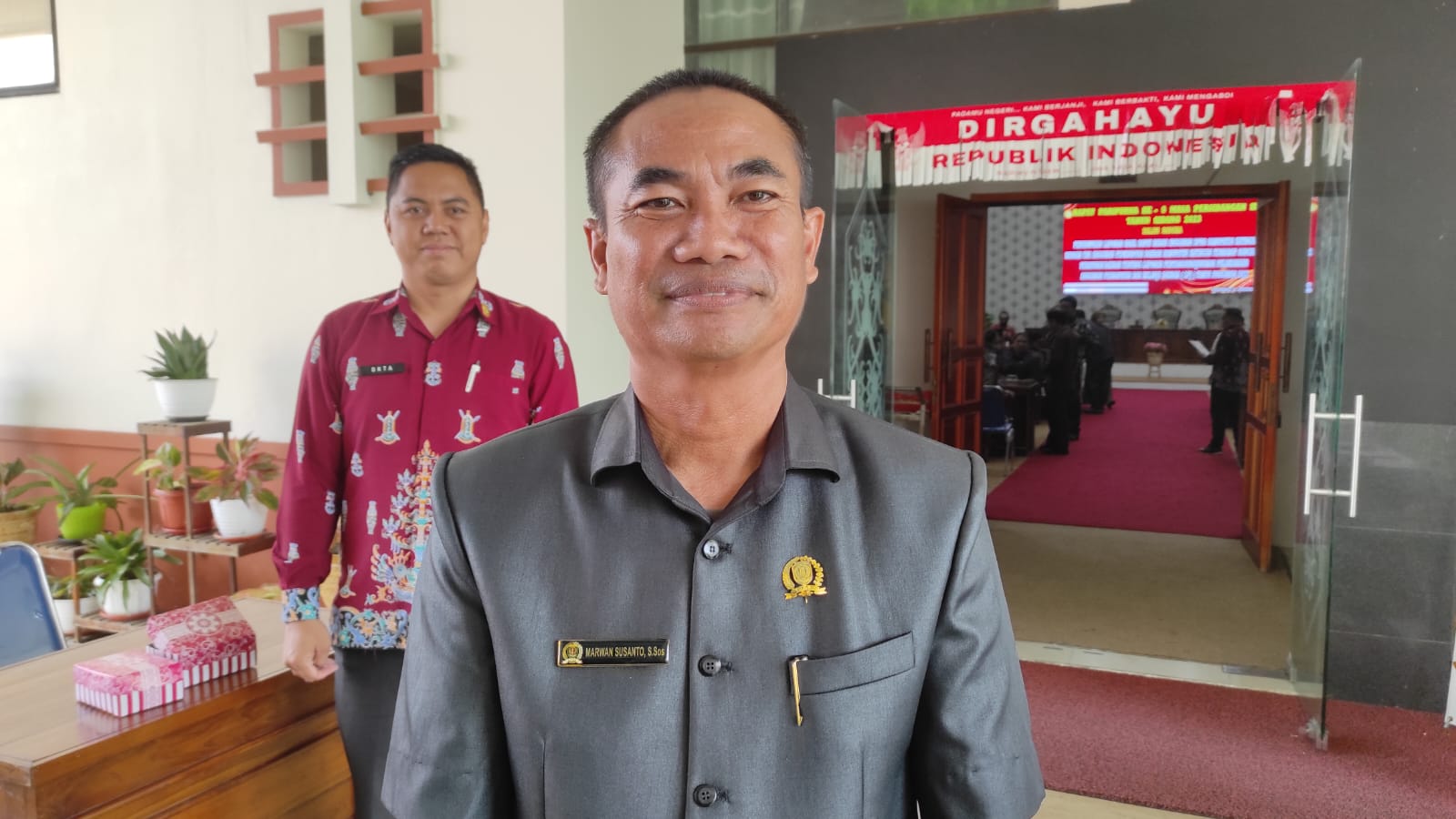 Foto : Ketua DPRD Katingan Marwan Susanto.