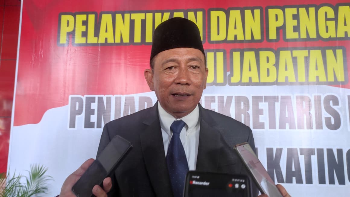 Pj. Sekda Katingan, Christian Rain.