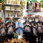 Ketua TP PKK, Hj. Maya Savitri Shalahuddin sambangi stand Kabupaten Barito Utara menampilkan produk unggulan daerah pada kegiatan Kalteng Expo 2026, (ist)